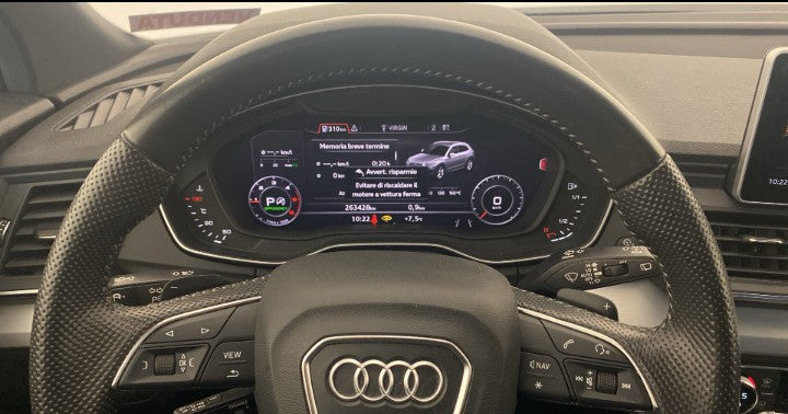 Audi Q5 40 2.0 tdi Business Sport quattro 190cv s-troni  Garanzia 12 mesi.✅ Chilometraggio certificati ✅ Fatturabile iva esposta ✅Consegna in tutta Italia.Motore e cambio in ottime condizioni,Clima automatico, cruiser control, rimessa in carreggiata,anti