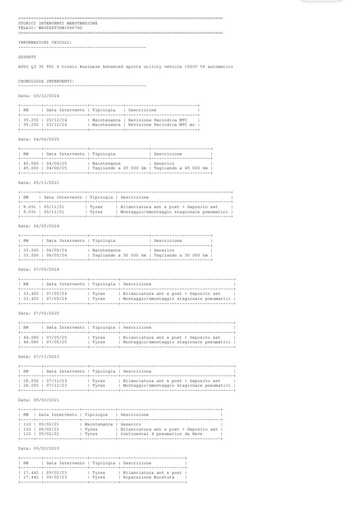 Audi Q3 35 TDI S tronic Business Advanced Sequential Diesel
km 49500.    12 / 2020.     150cv